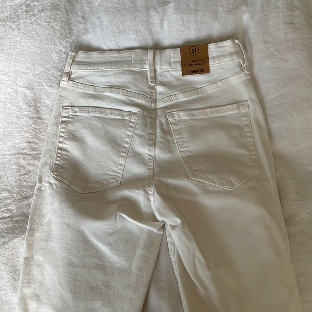 NWT Garage white jeans - Picture 6 of 6